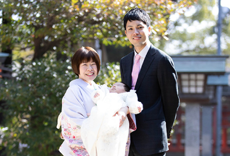 [写真]お宮参り
